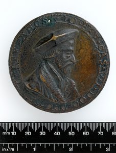 Piispa Giovanni Battista Casalion mitali, n. 1526 (pronssi)